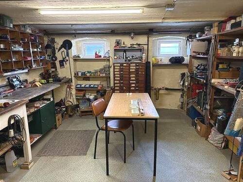 Werkstatt im Keller - 