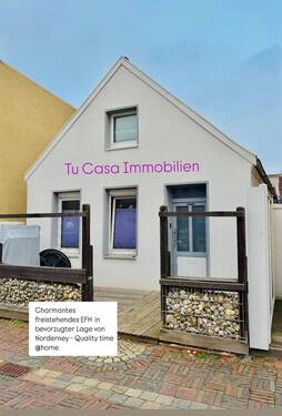 Ansicht - Freistehendes EFH in charmanter Straße im Zentrum von Norderney.