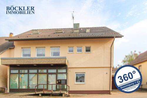 Strassenansicht - Gepflegtes Wohn- und Geschäftshaus