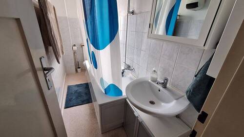 Badezimmer - Etagenwohnung mit 60,00 m&sup2; in Mannheim / Lindenhof zur Miete