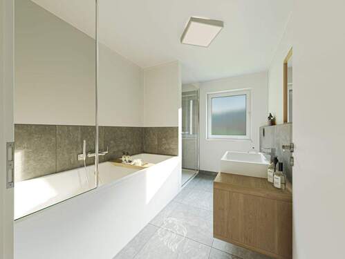 Badezimmer - Traumwohnung in Wertheim - Helle Räume und modernste Ausstattung; KFW-40 Förderung