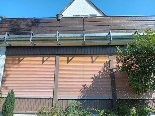 Blick Garten Wohnz.,Dachterass - 