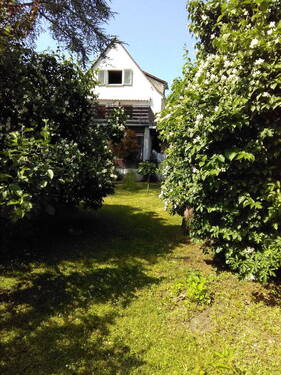 Haus vom Garten aus gesehen - 