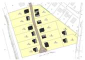 Lageplan mit Gebäuden - 