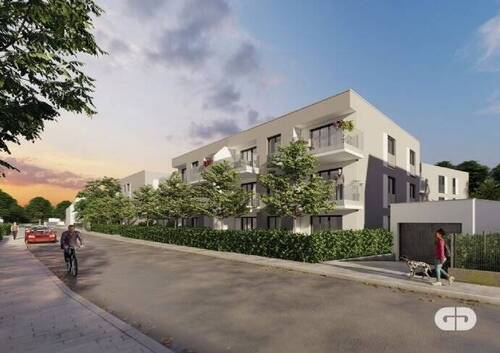 Blick von der Johannisstraße - Karree Weichs - Wohnung A.06 - 597.000,00 EUR Kaufpreis, ca.  80,00 m² Wohnfläche