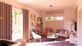 Helles Wohnzimmer mit Flair - 3 Zimmer Einfamilienhaus in Werdau