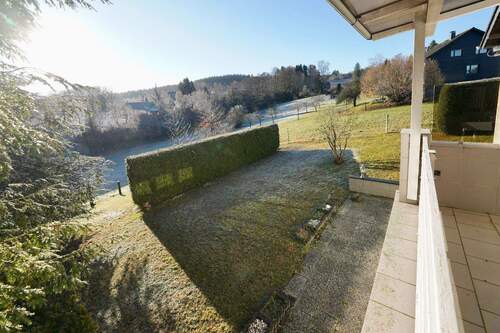 Herrlicher Ausblick vom Balkon - 