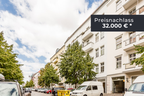 Außenansicht - Preisnachlass sichern auf vermietete 2-Zimmerwohnung im Stralauer Kiez mit Wannenbad