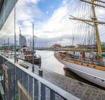 Neuer Hafen Luxuriöse Eigentumswohnung mit unvergleichlichem Wasserblick - Bremerhaven Mitte