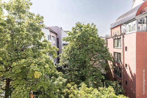 Blick aus dem Schlafzimmer - 