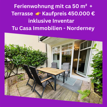 Tu Casa Immobilien - Reserviert ! FeWo - Ihr modernes Urlaubsparadies, hochwertig, ausgestattet mit großer Terrasse