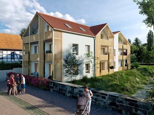 Blick von der Brücke - 2 Zimmer Etagenwohnung in Kassel