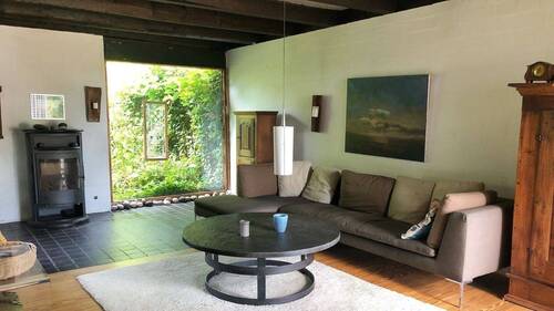 Wohnzimmer Bungalow EG - 6 Zimmer Doppelhaushälfte in Selk