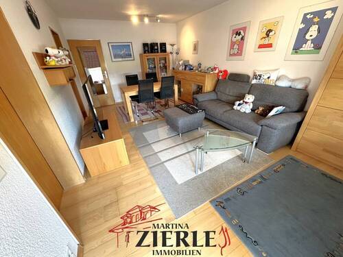 1- Wohn-Esszimmer - Sehr schöne 2,5 Zi. Whg. in gefragter Höhenlage mit einer fantasischen Aussicht + Garagenstellplatz!