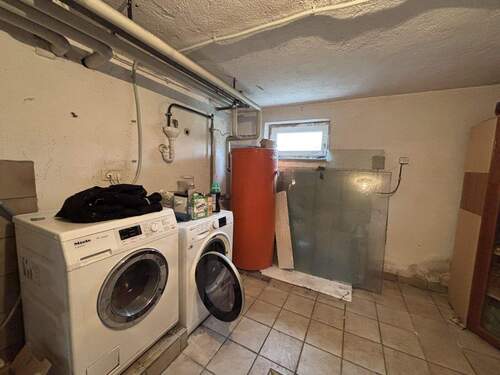 Waschküche im Keller - 