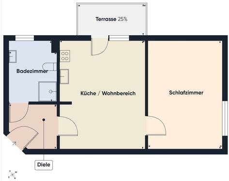 Bild 4 - Etagenwohnung mit 51,50 m&sup2; in Seeheilbad Graal-Müritz zum Kaufen
