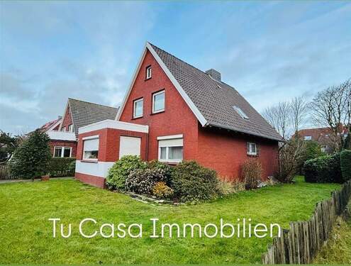 Tu Casa Immobilien - Freistehendes Einfamilienhaus mit Garten in schöner Grünlage Nähe Nordstrand