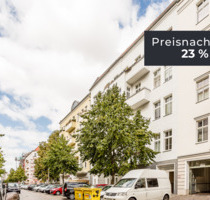 Preisnachlass sichern: Vermietete 5-Zimmer-Altbauwohnung mit Balkon & Wannenbad nahe Revaler Straße - Berlin Friedrichshain