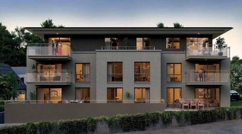 Ansicht Süd-West - 3,5-Zimmer Wohnung in Überlingen - GLÜCKLICH WOHLFÜHLEN