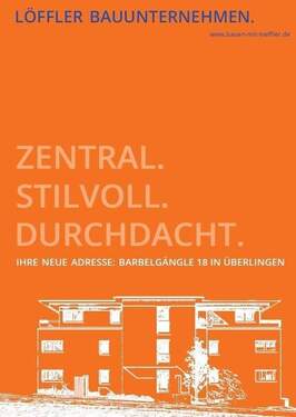Sonnenverwöhnt und naturnah - 3 Zimmer Etagenwohnung zum Kaufen in Überlingen