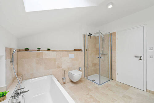 DG begehbare Dusche u. Badewanne - 