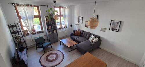 Beispielbild Wohnzimmer - Etagenwohnung mit 90,00 m² in Schwerin zur Miete