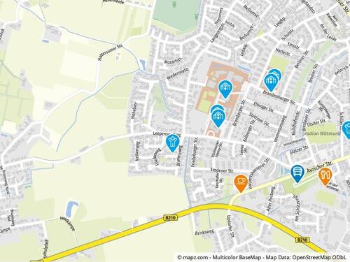 Geolyzer Kartenausschnitt - 