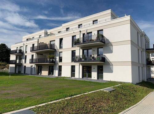 Ansicht Balkonseite - Etagenwohnung mit 60,00 m&sup2; in Bielefeld zur Miete