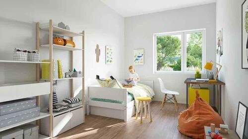 Kinderzimmer im OG (Muster) - Mehrfamilienhaus, Wohnhaus mit 357,30 m&sup2; in Ulm zum Kaufen