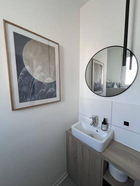 Gäste-WC - 5 Zimmer Reihenendhaus in Karben