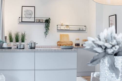 großzügiger Kochbereich - 