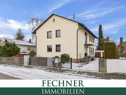 Außenansicht - Geräumiges Wohnen in ruhiger Lage von Gerolfing - nur zwei Parteien im Haus - kurzfristig verfügbar!