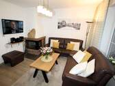 Wohnraum mit Kaminofen - 3 Zimmer Etagenwohnung zum Kaufen in Cuxhaven