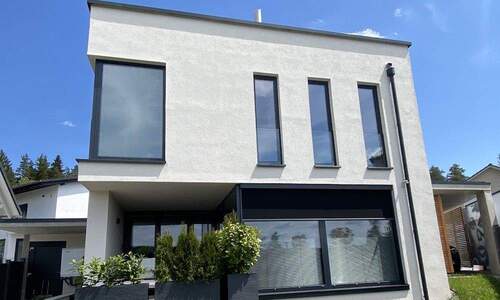 Ansicht Gartenseite - 7 Zimmer Einfamilienhaus in Unterkirnach