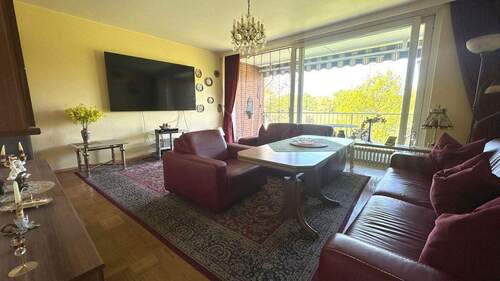 Wohnzimmer - Etagenwohnung mit 90,00 m&sup2; in Norderstedt zur Miete