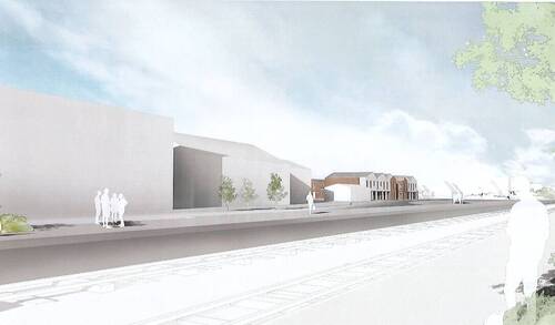 Visualisierung Ansicht - Büro in Sylt