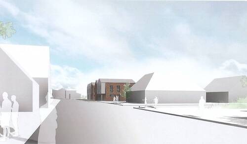 Visualisierung Ansicht - Büro in Sylt zur Miete