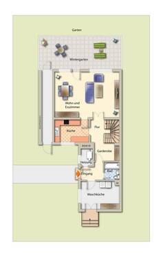 Hinterhaus-Erdgeschoss - 