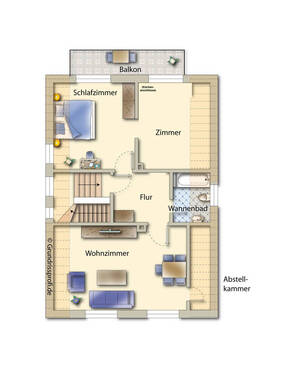 Vorderhaus-Obergeschoss - 