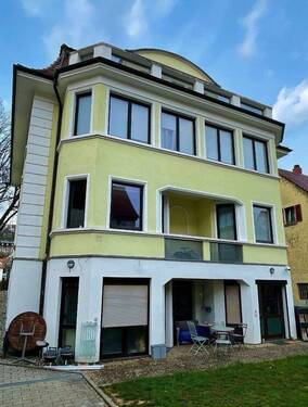 Wohnhaus Rückseite (Garten) - 1 Zimmer Mehrfamilienhaus, Wohnhaus in Tübingen