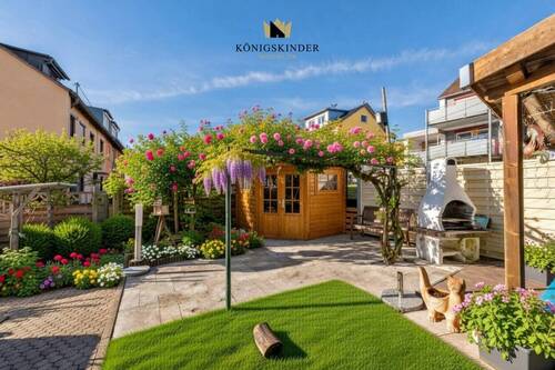 Freisitz / Gartenhaus - Doppelhaushälfte mit 160,90 m&sup2; in Großbettlingen zum Kaufen