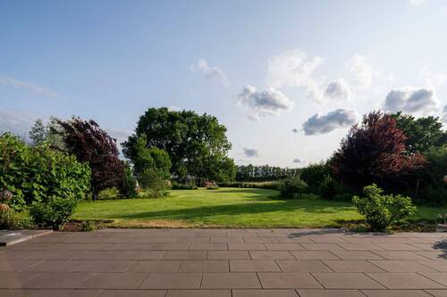 Ausblick Wohnzimmer/ Terrasse - 