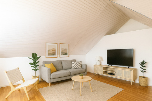 Wohnzimmer OG skandi (KI generiert) - 