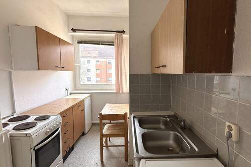 Einbauküche - 2 Zimmer Etagenwohnung in Lübeck