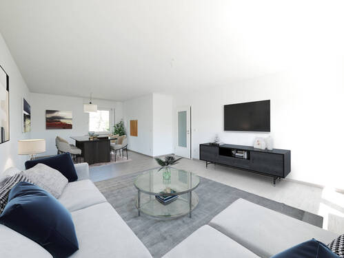 Wohnzimmer - Einrichtungsbeispiel - 