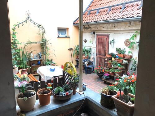 Offene Terrasse im Objekt - 