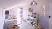 Helles Kinderzimmer mit Flair - 