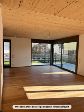 Wohnzimmer - 2 Zimmer Mehrfamilienhaus, Wohnhaus zur Miete in München