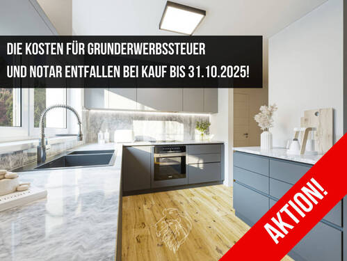 Küche - Top-Energieeffizienz trifft Komfort: Neubauwohnung mit Balkon; KFW-40 Förderung