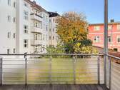 Balkon zum Innenhof - Etagenwohnung mit 49,00 m&sup2; in Kiel zum Kaufen